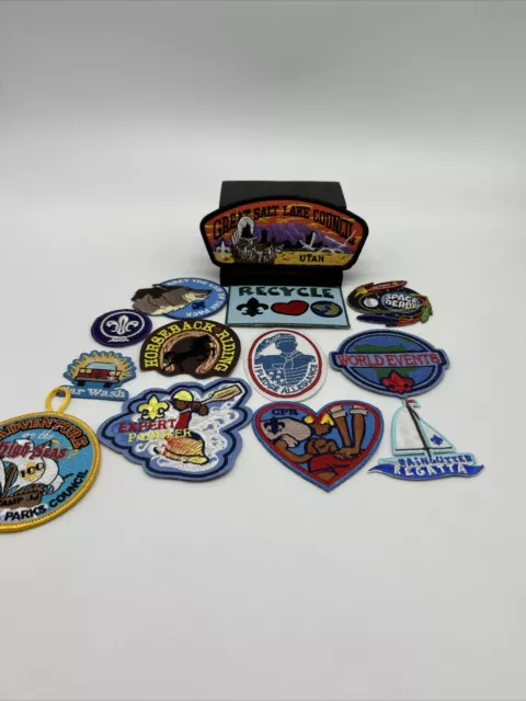 Boy Scouts Of America BSA Mixed Lot Of 13 Patches & Badges New