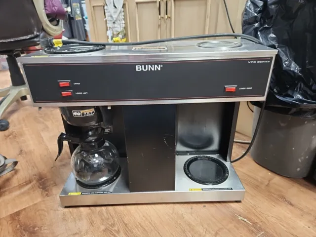Galaxy Pourover Commercial Coffee Maker with 2 Warmers and Toggle Controls  - 120V