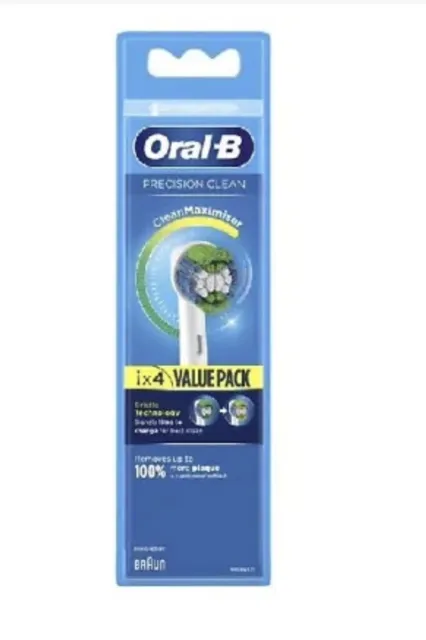 Oral-B Precision Clean Electric Toothbrush Head 4 Pack