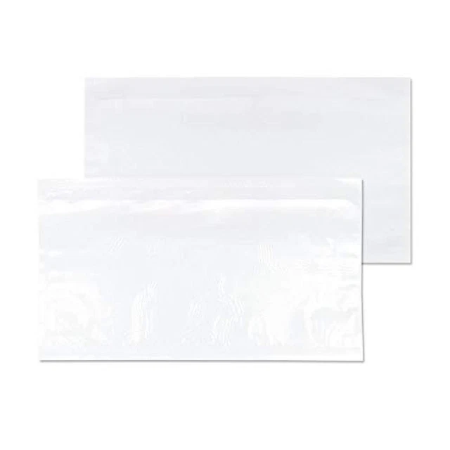 (TG. 132 x 235 mm) Purely Packaging - Buste stampate con chiusura adesiva, scrit