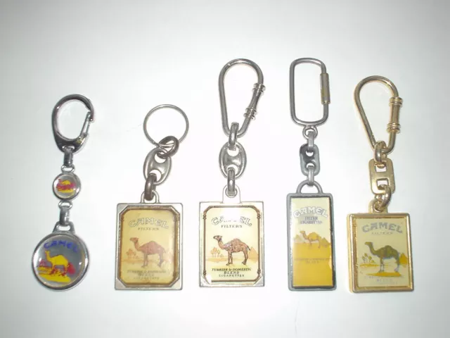 CAMEL - 5 porte-clés - key ring - Schlüsselring - anello portachiavi