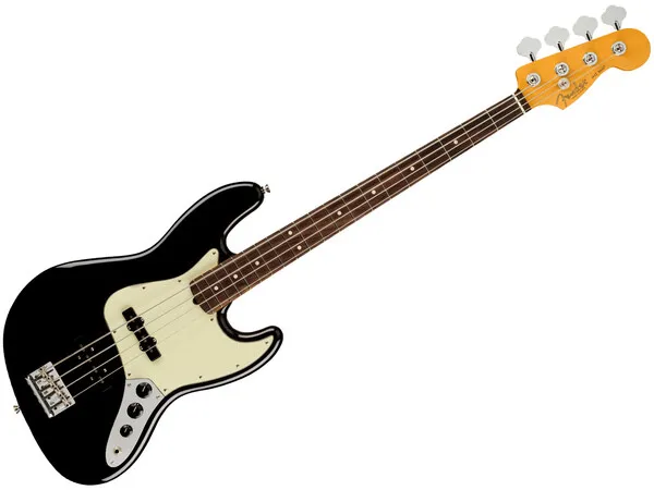 Fender - American Professional II Jazz Bass Rw Blk Basse Électrique 4 Cordes