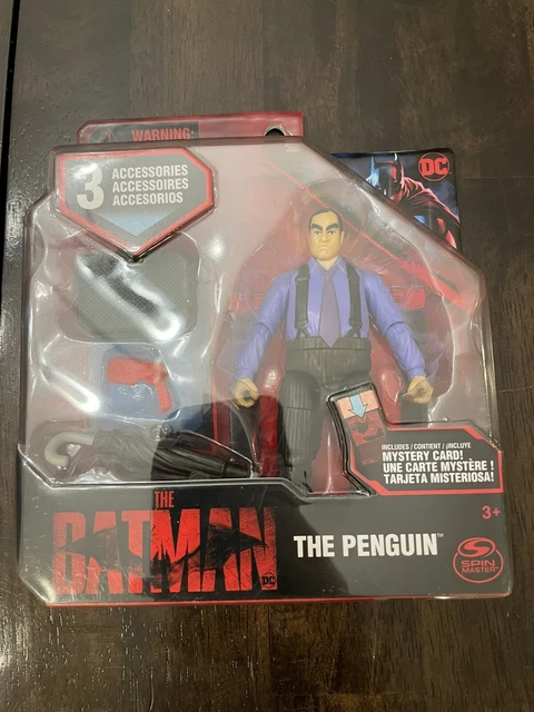✅  Spin Master THE PENGUIN action figure WITH Mystery Card From The Batman Movie