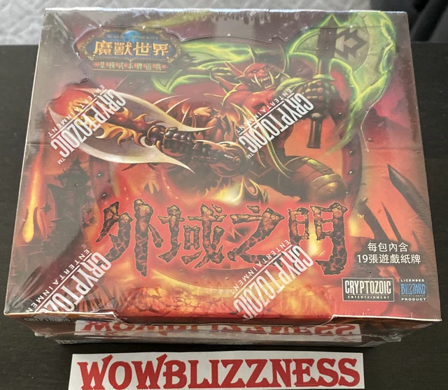 WOW TCG FIRES OF OUTLAND - TAIWAN Booster Box US/EU Spectral Tiger chance!  $749.95 - PicClick