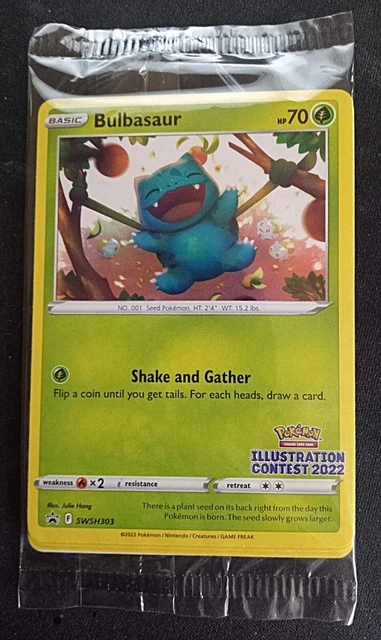 Pokemon TCG Illustration Contest 2022 versiegelte Promo-Karten