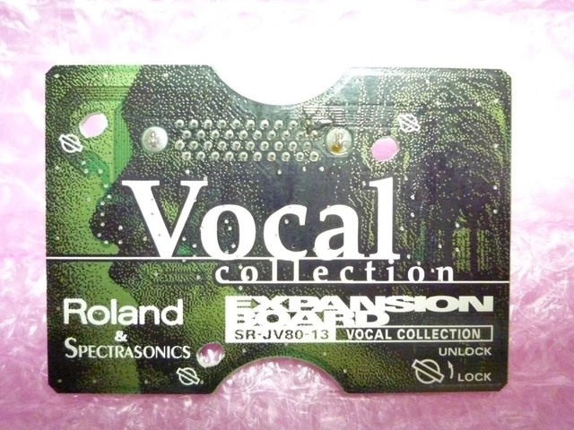 ROLAND SR-JV80-13 VOCAL Collection Expansion Board $247.41