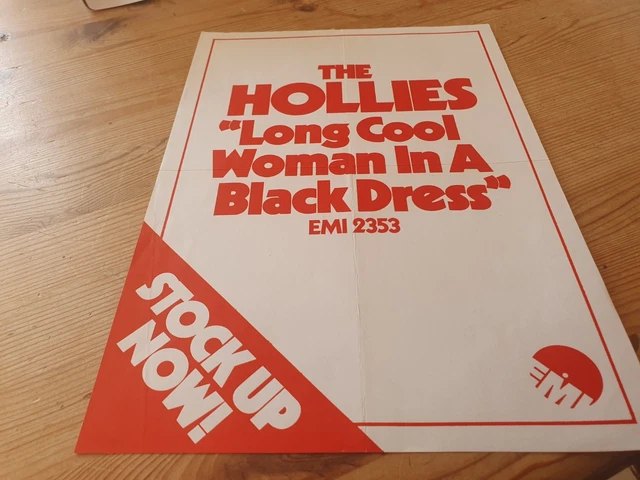 THE HOLLIES- LONG Cool Woman In A Black Dress 2.51 - PicClick UK