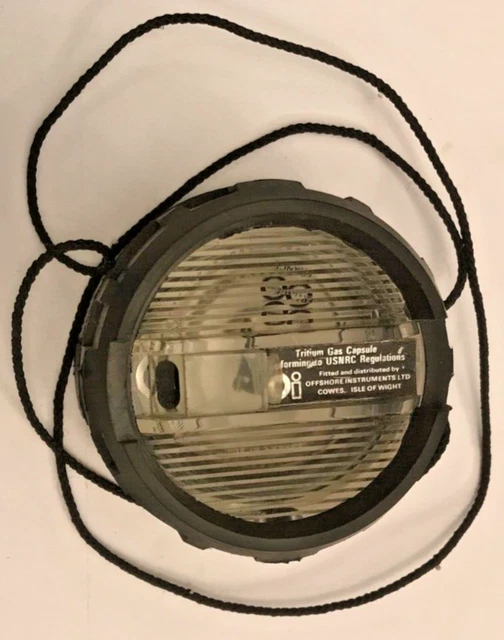 NAUTICAL HAND Bearing Compass with Tritium Gas Capsule Made