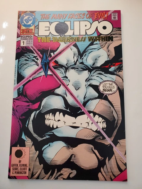Eclipso: The Darkness Within #1 (Jul 1992, DC) VF