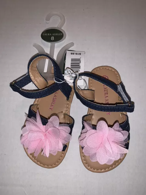 Girls Sandals -Laura Ashley -Toddler  SZ 8