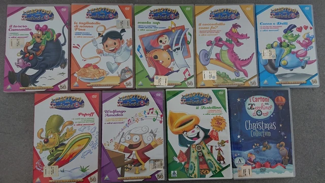 I CARTONI DELLO Zecchino d'Oro Vol. 1-2-3-4-5-6-7-8+Christmas ...