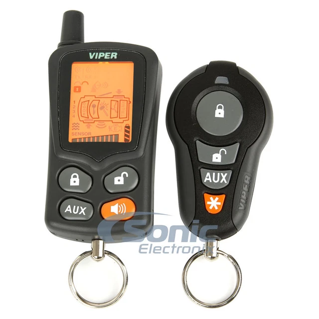 Viper Responder 350 2-way Car Alarm Security System Keyless Entry