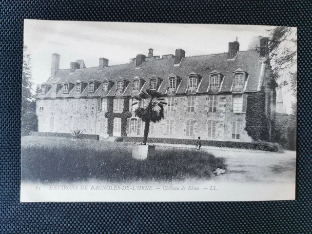 CPA 61 Environs de BAGNOLES-DE-L'ORNE - Château de Rânes