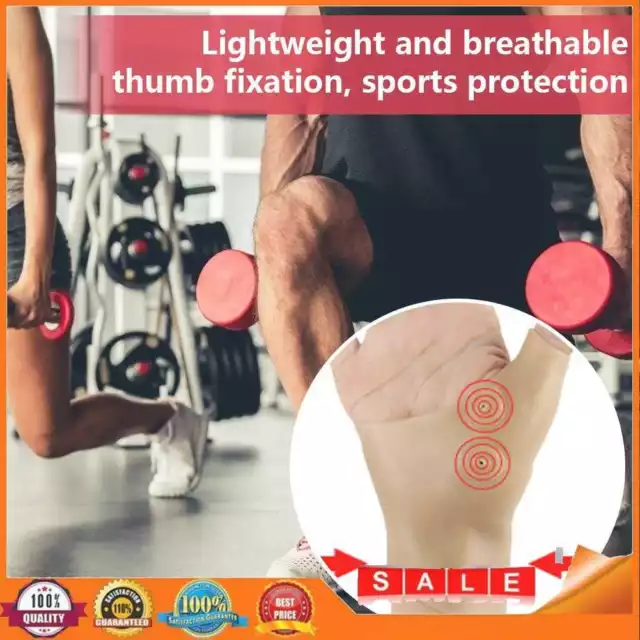 Wrist Hand Thumb Support Gloves Silicone Gel Arthritis Pressure Corrector