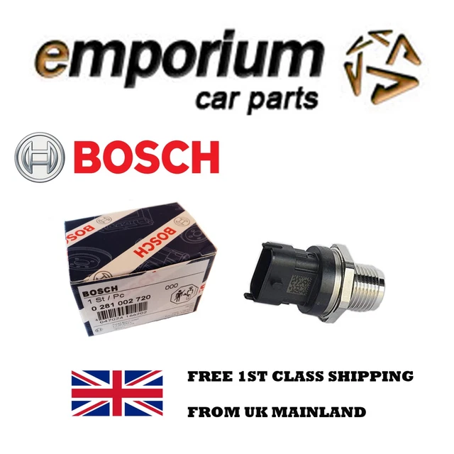 BOSCH FUEL RAIL High Pressure Sensor Laguna Megane Scenic Trafic Master