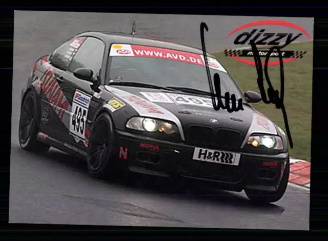 Unbekannt Autogrammkarte Original Signiert Motorsport + A 211014