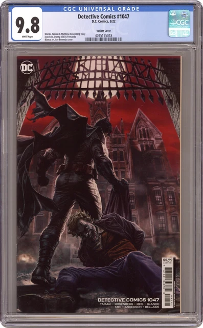 Detective Comics #1047 Bermejo Variant CGC 9.8 2022 4015125018