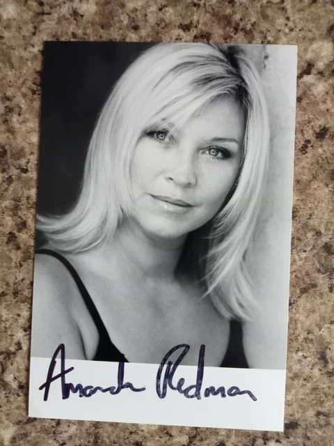 Amanda Redman "New Tricks" Hand Signed 6"X4" Photograph AFTAL #216