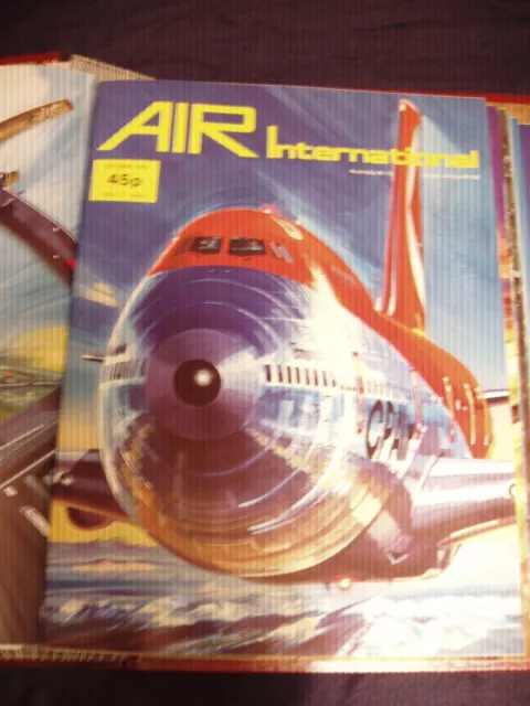 Air International 1976 - 77  Back Issue Selection of 12 Magazines