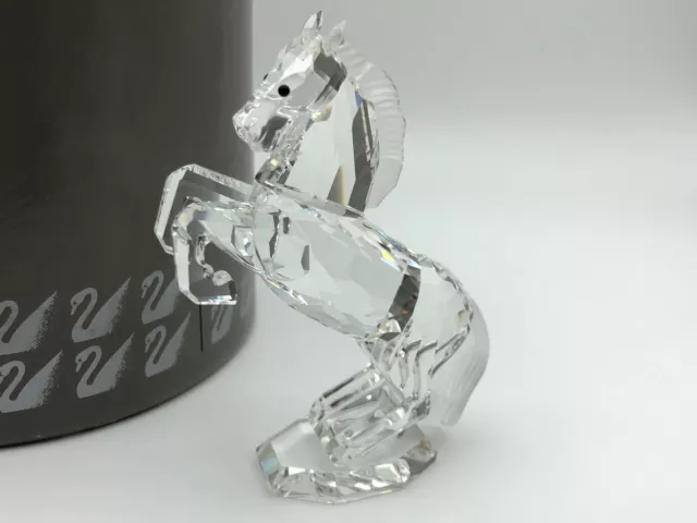 Swarovski Figurine Blanc Étalon 11 CM Avec Emballage & Certificat Haut Etat