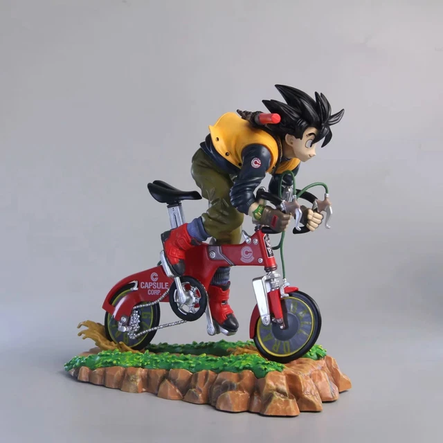 Figurines Dragon Ball Goku Ride A Bike Collection Gk pour