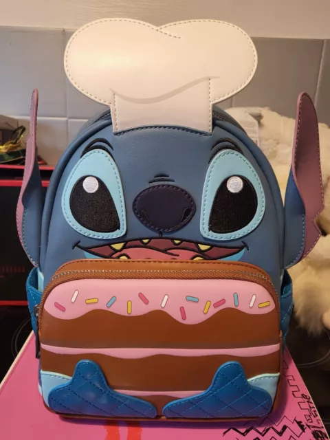 Lilo And Stitch Baker Stitch Nycc 2020 Loungefly Backpack BNWT