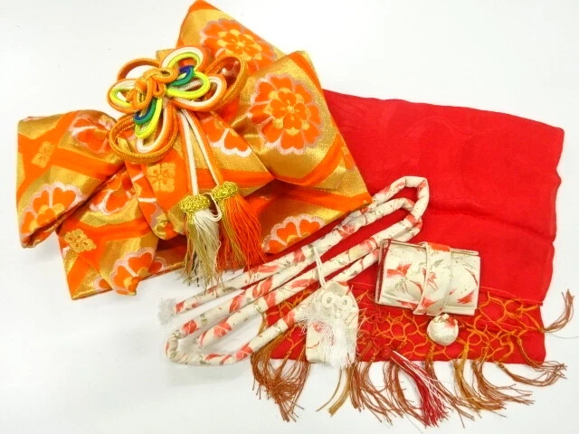 42581# Japanese Kimono / Shichi-Go-San Set For Girls
