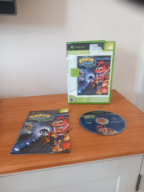 XBOX ORIGINAL CRASH Bandicoot Wrath Of Cortex & Crash Tag Team Racing ...