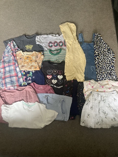 Girls clothes bundle age 6-7/7-8 ** 18 ITEMS**