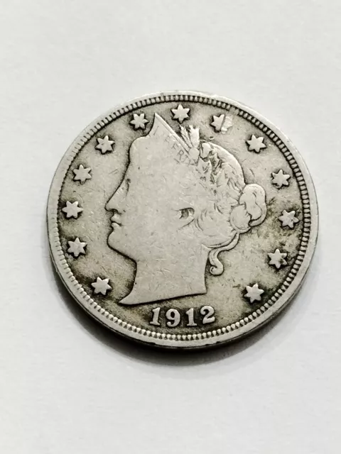 1912-S Liberty V Nickel / Key Date Coin