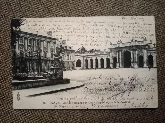 Cpa Nancy Triumphal Arch And Court Of Appeal