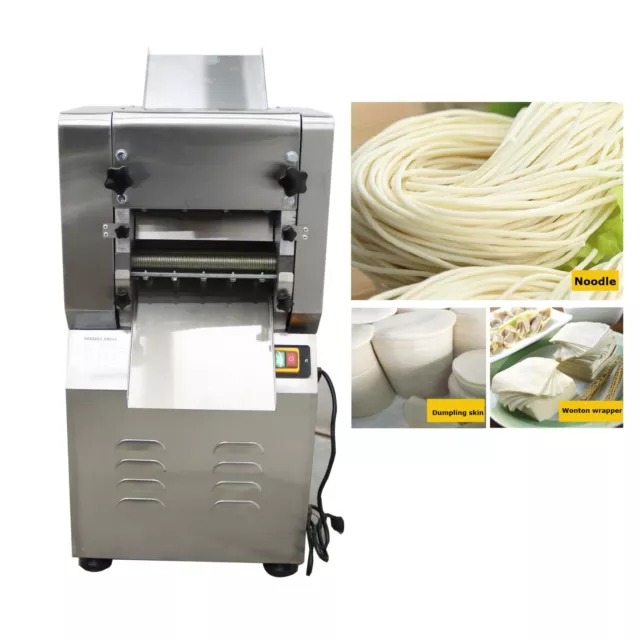 Commercial noodle Press Dough Press Dumpling Wrapper Maker 1.5 & 3mm Noodle