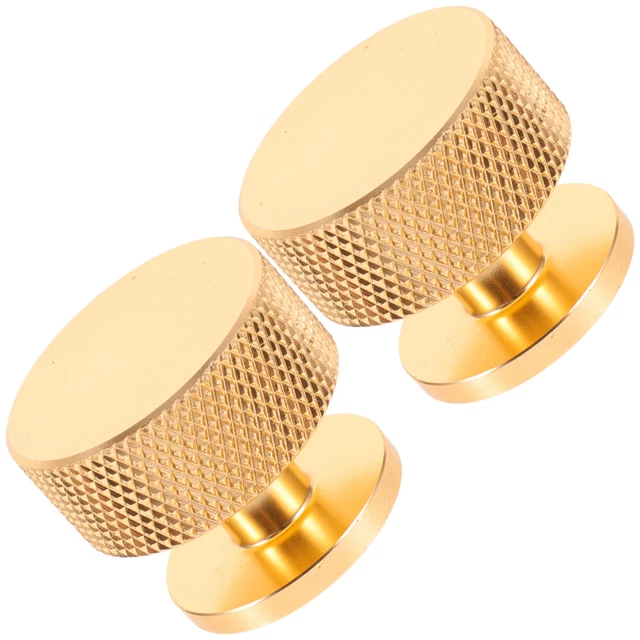 2 Pcs round Closet door knobs Boutons De Garde-robe Commode Boutons Poignées