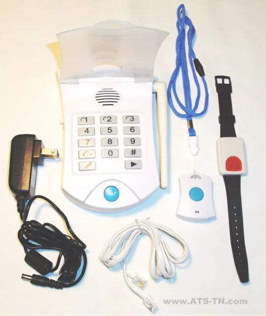 No Monthly Charges Senior Life Guardian Medical Emergency Alert Phone System