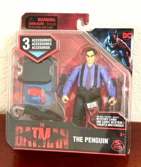 Spin Master DC The Batman Movie Penguin 4" Action Figure New