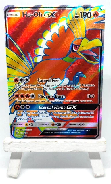 Pokemon - Ho-Oh GX - 131/147 - SM Burning Shadows - Full Art - fast neuwertig