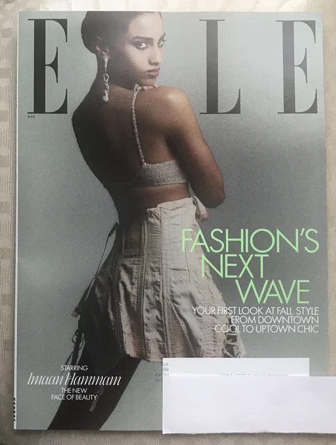 ELLE MAGAZINE AUGUST 2023 IMAAN HAMMAM Angelina Jolie Olivia Dunne