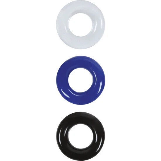 Set Anillos Pene  Multicolor - Stamina Rings