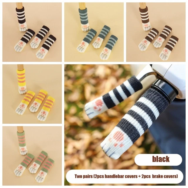 Noise Reduction Electric Bike Gloves Knitting Bike Gloves Warm Gloves  Chair