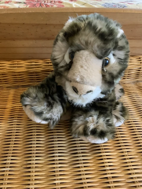 SNOW LEOPARD, CUTE Cub, Stuffed Animal, Plush Toy 6” WWF £8.99