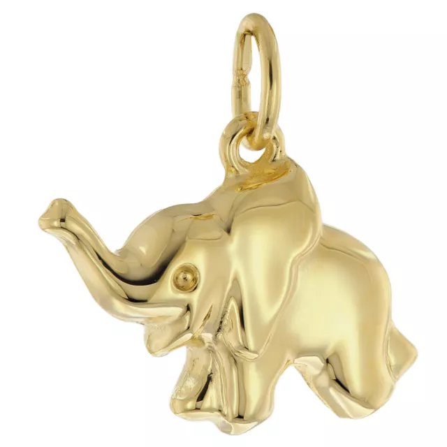 ACALEE Schmuck Halskette mit Glücksbringer Gold 333/8K Elefant Collier 50-1032 2