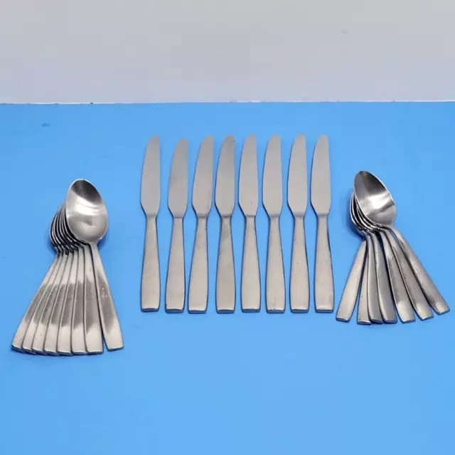 Oneida EVERDINE Stainless Steel Flatware 23 Pieces Lot