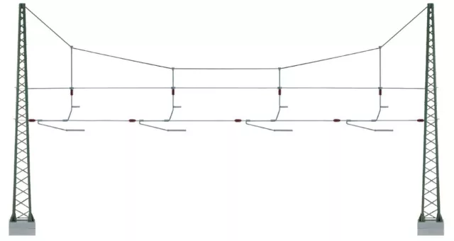 Viessmann H0 4163 Quertragwerk über 4 Gleise