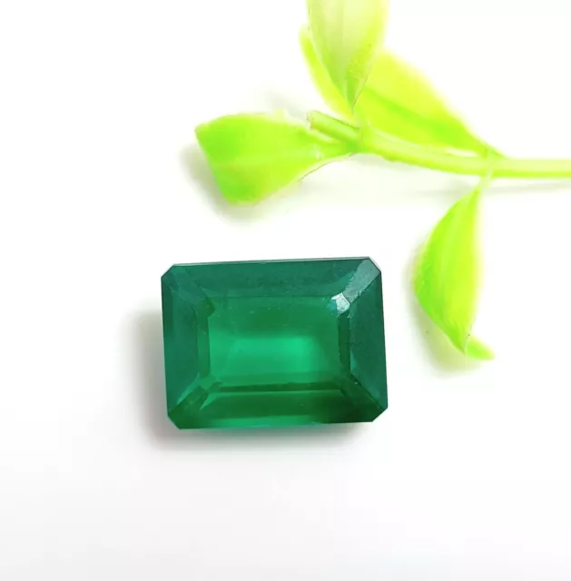 31.15 Ct Natural Green Emerald Emerald Cut EGL Certified Gemstone See Video GMQ