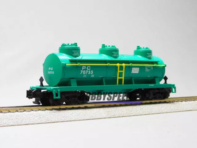 Lionel American Flyer Penn Central 3 Dome Tank Car #70755 S Gauge 2219170 New 2