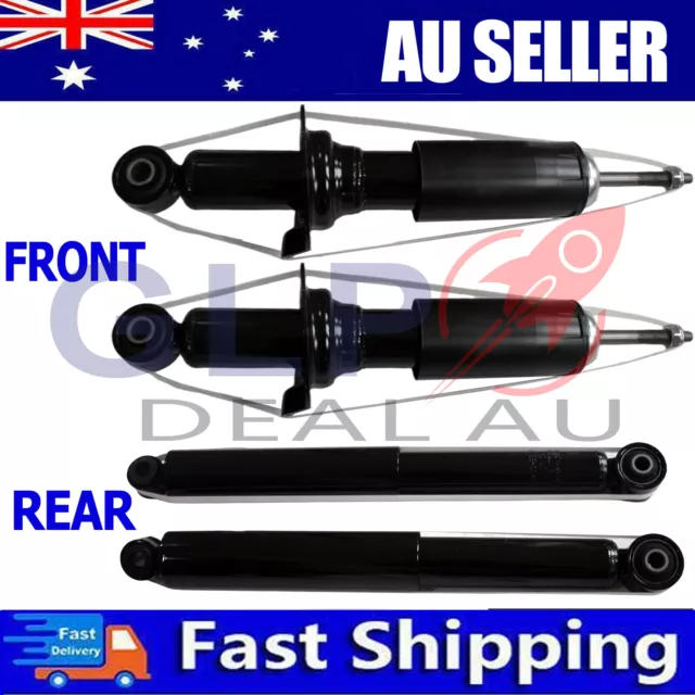 4PCS for NISSAN NAVARA D40 4WD Ute coil front Front Rear Shock Absorbers