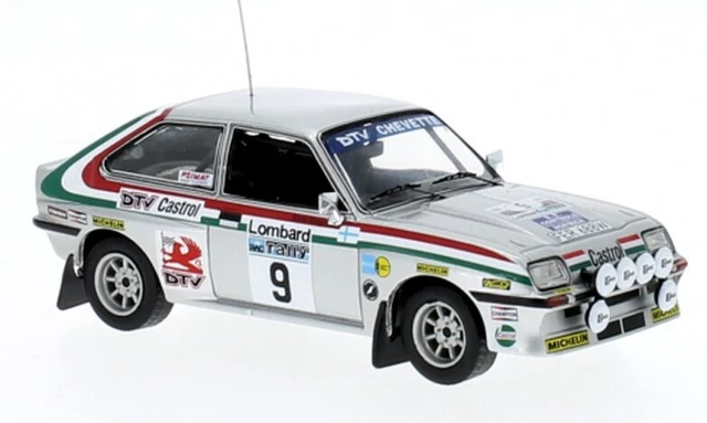 Vauxhall Chevette 2300 HSR Miniature Trofeu 1/43 – RAC 1980 Airikkala, Collection Rare