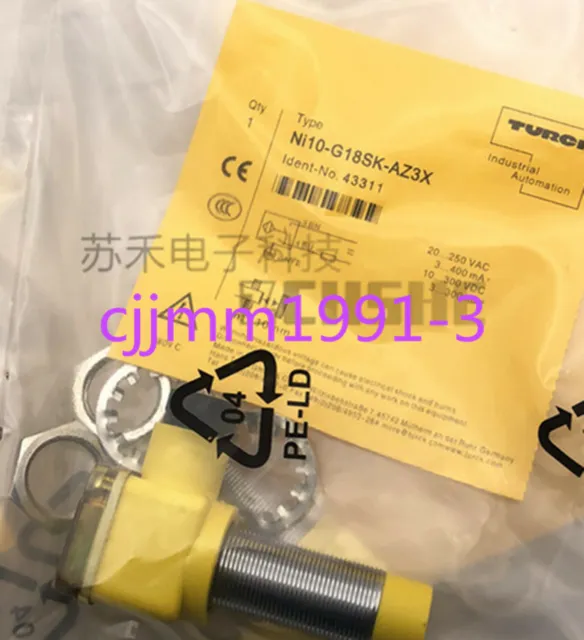 1Pc  Turck Ni10-G18Sk-Az3X