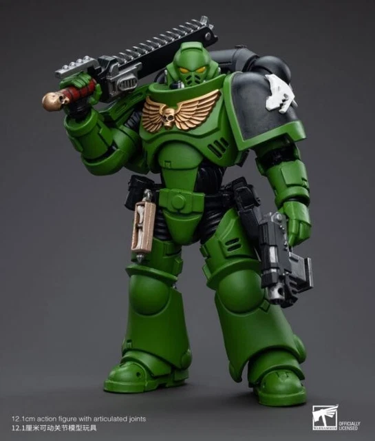 JOYTOY WARHAMMER 40K Salamanders intercessors Haecule 1/18 scale action