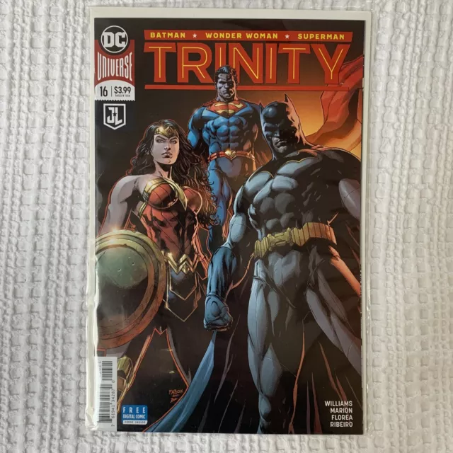 Trinity #16 Jason Fabok Variant DC Comics Rebirth Batman Superman Wonder Woman